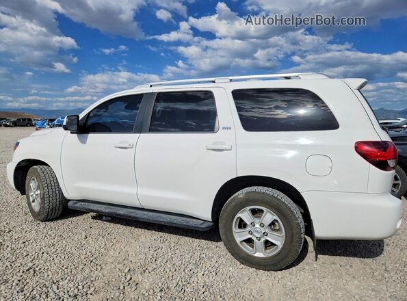 5TDBY5G13JS162135 2018 TOYOTA SEQUOIA Белый Задняя левая четверть