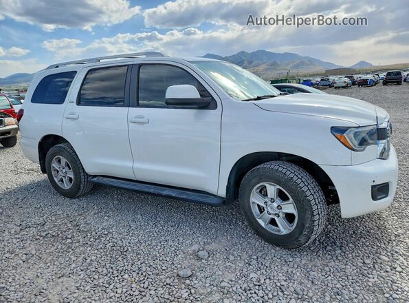 5TDBY5G13JS162135 2018 TOYOTA SEQUOIA Белый Передняя правая четверть