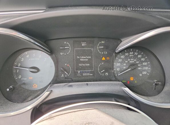 5TDBY5G13JS162135 2018 TOYOTA SEQUOIA Белый Вид щитка приборов