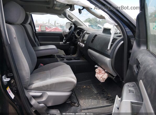 5TDBY5G16KS173373 2019 TOYOTA SEQUOIA Black წინა სალონის ხედი