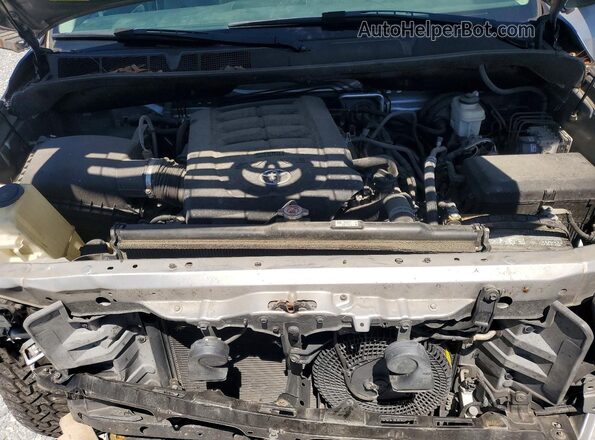 5TDBY5G19JS159451 2018 TOYOTA SEQUOIA Серебряный Вид подкапотного пространства