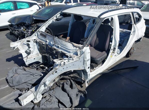 5TDBZRBH2MS057101 2021 TOYOTA HIGHLANDER White 