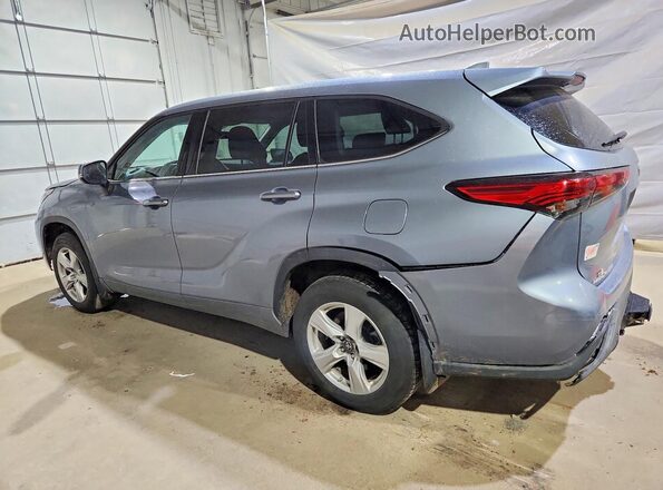 5TDBZRBH5LS005668 2020 TOYOTA HIGHLANDER Синий Задняя левая четверть