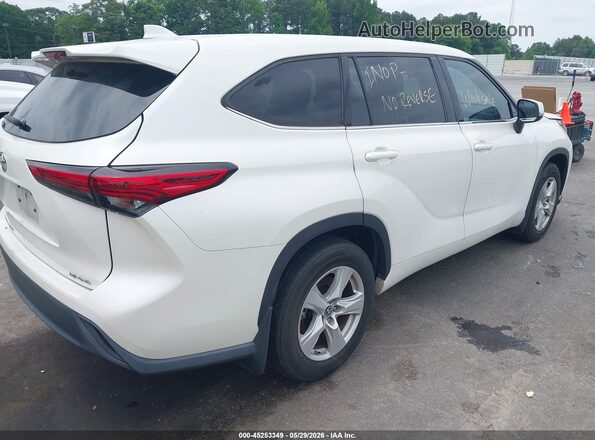 5TDBZRBH7LS513754 2020 TOYOTA HIGHLANDER White Trasero derecho