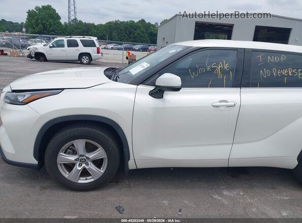 5TDBZRBH7LS513754 2020 TOYOTA HIGHLANDER White Vista interior de 360 grados