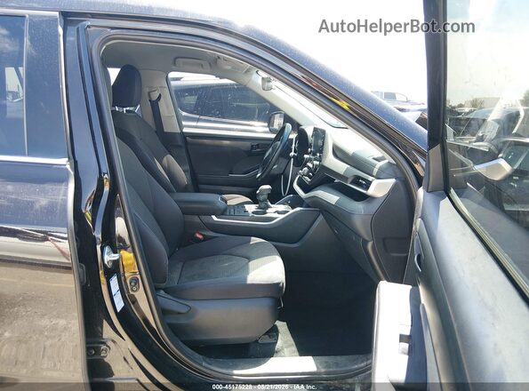 5TDBZRBH8LS021086 2020 TOYOTA HIGHLANDER Purple Widok wnętrza z przodu