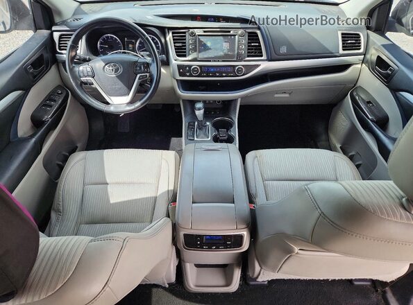 5TDBZRFH0HS465032 2017 TOYOTA HIGHLANDER Blue 