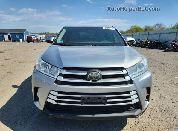 5TDBZRFH3HS406511 2017 TOYOTA HIGHLANDER Silver Դիմացի տեսք
