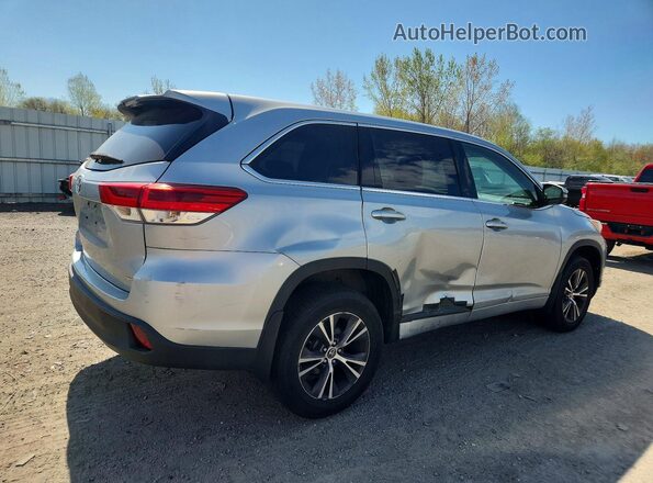 5TDBZRFH3HS406511 2017 TOYOTA HIGHLANDER Silver Հետևի աջ