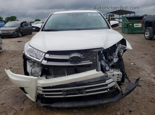 5TDBZRFH3KS732297 2019 TOYOTA HIGHLANDER White 