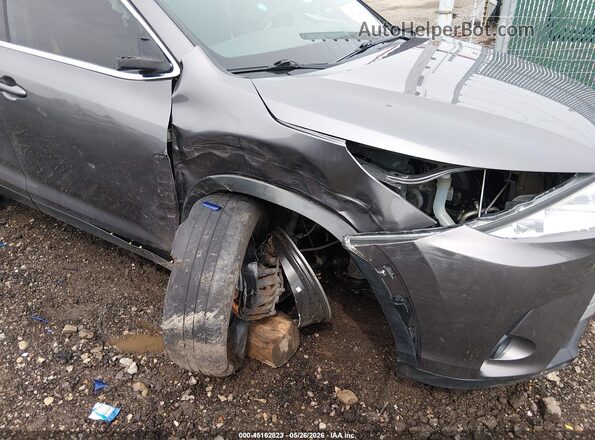 5TDBZRFH3KS960834 2019 TOYOTA HIGHLANDER Серый Вид спереди