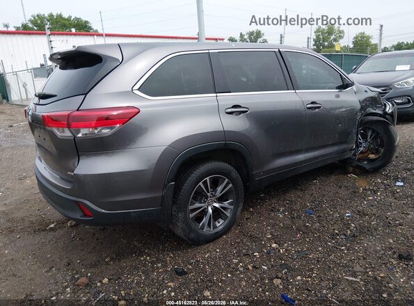 5TDBZRFH3KS960834 2019 TOYOTA HIGHLANDER Серый Задняя правая четверть