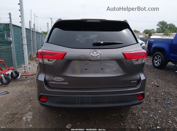5TDBZRFH3KS960834 2019 TOYOTA HIGHLANDER Серый 