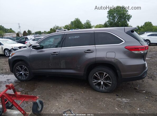 5TDBZRFH3KS960834 2019 TOYOTA HIGHLANDER Серый Панорамный вид салона 360°