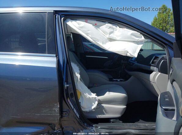 5TDBZRFH3KS993431 2019 TOYOTA LE Blue Front interior view