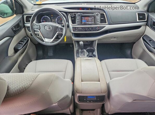 5TDBZRFH5KS735590 2019 TOYOTA HIGHLANDER Blue 