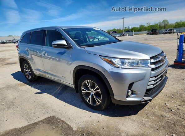 5TDBZRFH7HS381385 2017 TOYOTA HIGHLANDER Silver Передня права чверть