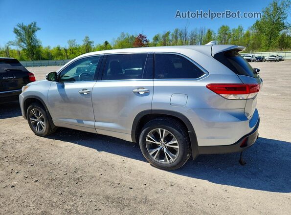5TDBZRFH7HS381385 2017 TOYOTA HIGHLANDER Silver Задня ліва чверть
