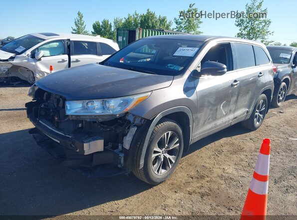 5TDBZRFH7KS723134 2019 TOYOTA LE Gray Vista tres cuartos delantera izquierda