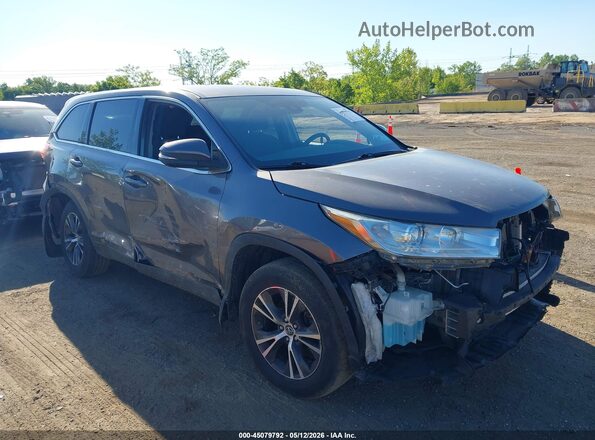 5TDBZRFH7KS723134 2019 TOYOTA LE Gray Vista frontal