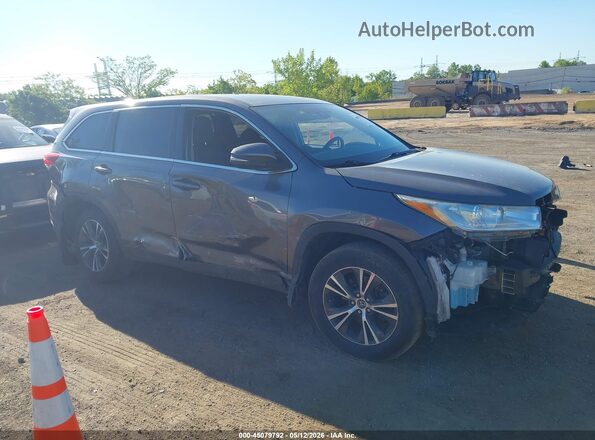 5TDBZRFH7KS723134 2019 TOYOTA LE Gray Vista interior trasera