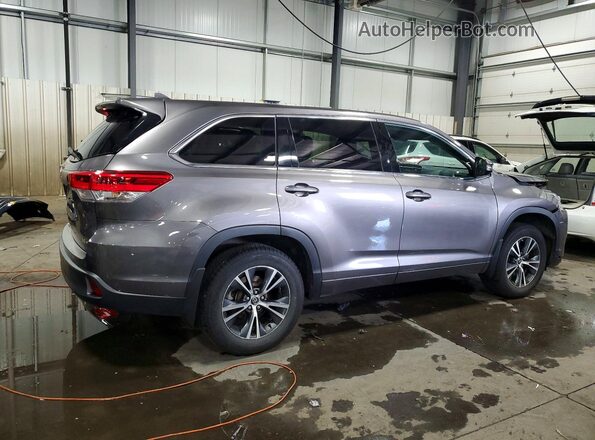 5TDBZRFH9HS359971 2017 TOYOTA HIGHLANDER Gray 