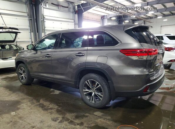 5TDBZRFH9HS359971 2017 TOYOTA HIGHLANDER Gray 
