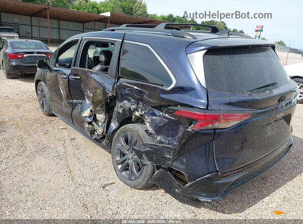 5TDCRKEC7RS200255 2024 TOYOTA SIENNA Dark Blue Trasero izquierdo