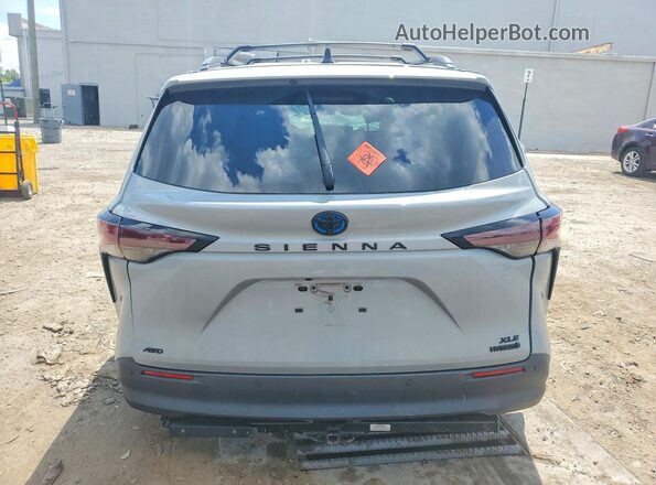 5TDCSKFC3RS136783 2024 TOYOTA SIENNA Серый Вид сзади
