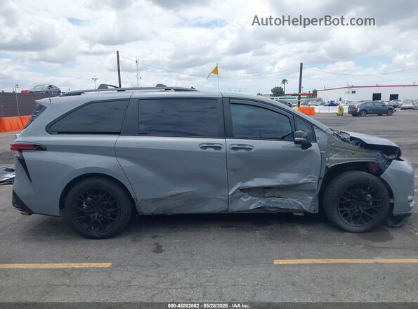 5TDCSKFC3SS167828 2025 TOYOTA SIENNA Gray Vista interior de 360 grados