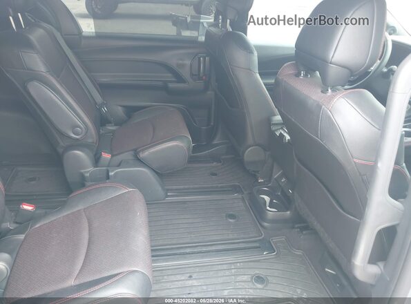 5TDCSKFC3SS167828 2025 TOYOTA SIENNA Gray Vista de la etiqueta del VIN