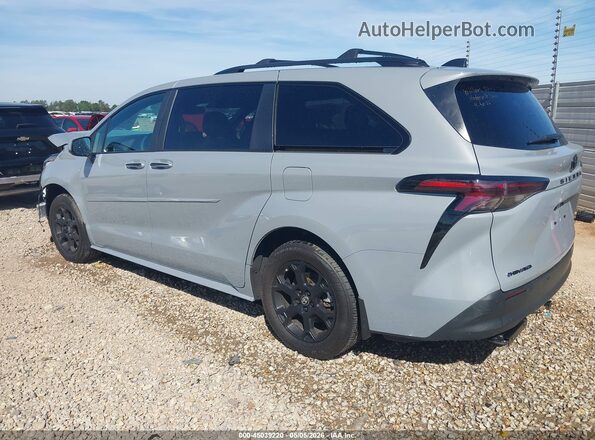 5TDCSKFC4SS155204 2025 TOYOTA SIENNA Gray Հետևի ձախ