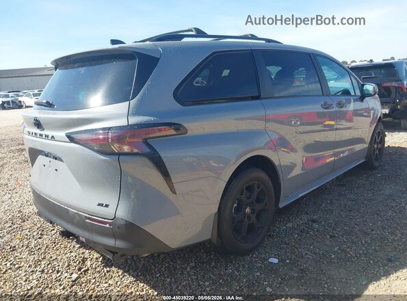 5TDCSKFC4SS155204 2025 TOYOTA SIENNA Gray Հետևի աջ