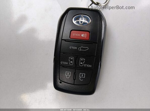 5TDCSKFC8RS122149 2024 TOYOTA SIENNA Gray 