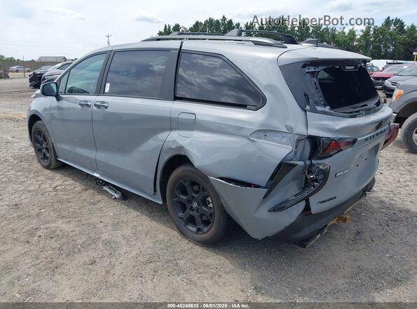 5TDCSKFC8SS201682 2025 TOYOTA SIENNA Gray Tył lewy