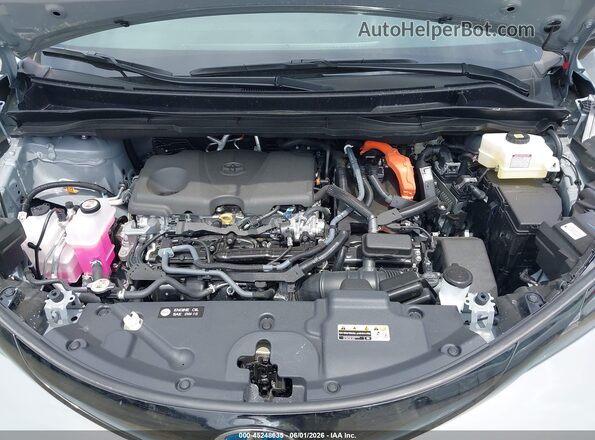 5TDCSKFC8SS201682 2025 TOYOTA SIENNA Gray Widok z tyłu