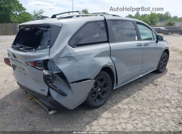 5TDCSKFC8SS201682 2025 TOYOTA SIENNA Gray Tył prawy