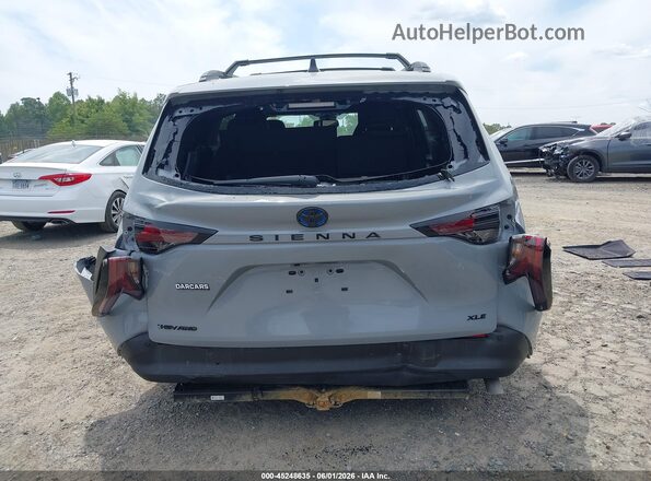 5TDCSKFC8SS201682 2025 TOYOTA SIENNA Gray 