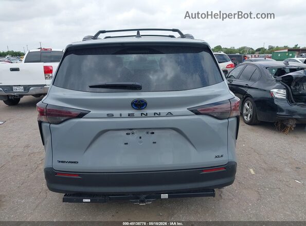 5TDCSKFC8SS222399 2025 TOYOTA SIENNA Gray 