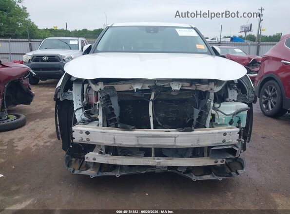 5TDCZRAH6MS528320 2021 TOYOTA HIGHLANDER White Rear interior view