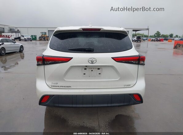5TDCZRAH8LS000731 2020 TOYOTA HIGHLANDER White 