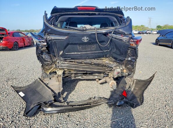 5TDCZRAH8MS054113 2021 TOYOTA HIGHLANDER Black Rear view