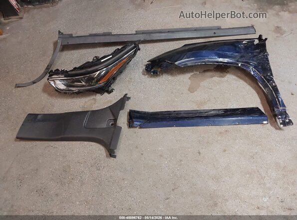 5TDCZRBH2MS133386 2021 TOYOTA HIGHLANDER Blue Սարքավորումների վահանակի տեսք