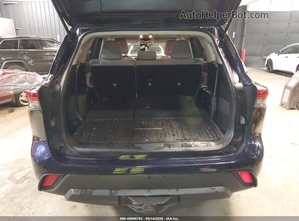 5TDCZRBH2MS133386 2021 TOYOTA HIGHLANDER Blue 