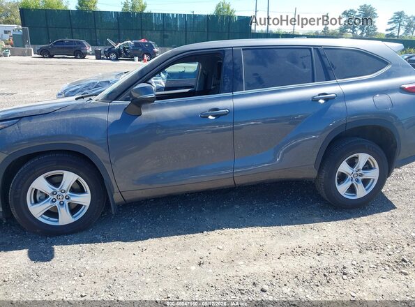 5TDCZRBH8LS514531 2020 TOYOTA HIGHLANDER Gray სალონის 360-გრადუსიანი ხედი