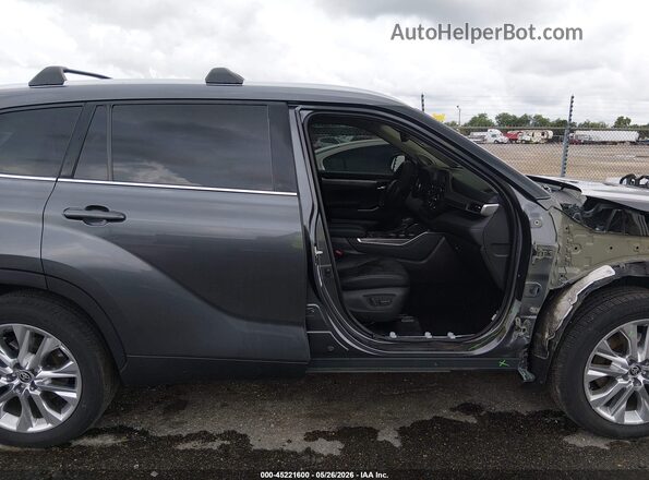 5TDDBRCH4LS010307 2020 TOYOTA HIGHLANDER Gray 