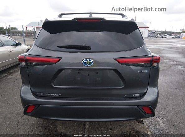 5TDDBRCH4LS010307 2020 TOYOTA HIGHLANDER Gray 