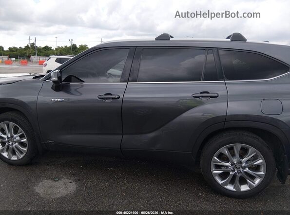 5TDDBRCH4LS010307 2020 TOYOTA HIGHLANDER Gray 