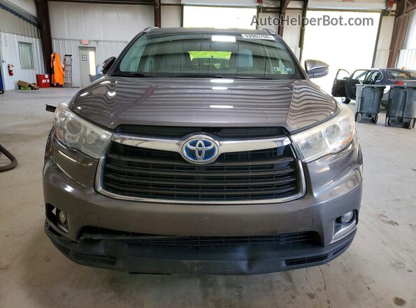 5TDDCRFH3GS015965 2016 TOYOTA HIGHLANDER Gray 