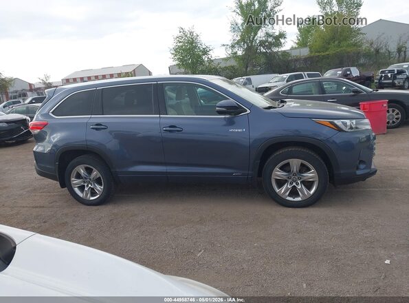 5TDDGRFH2JS037922 2018 TOYOTA LIMITED Blue 